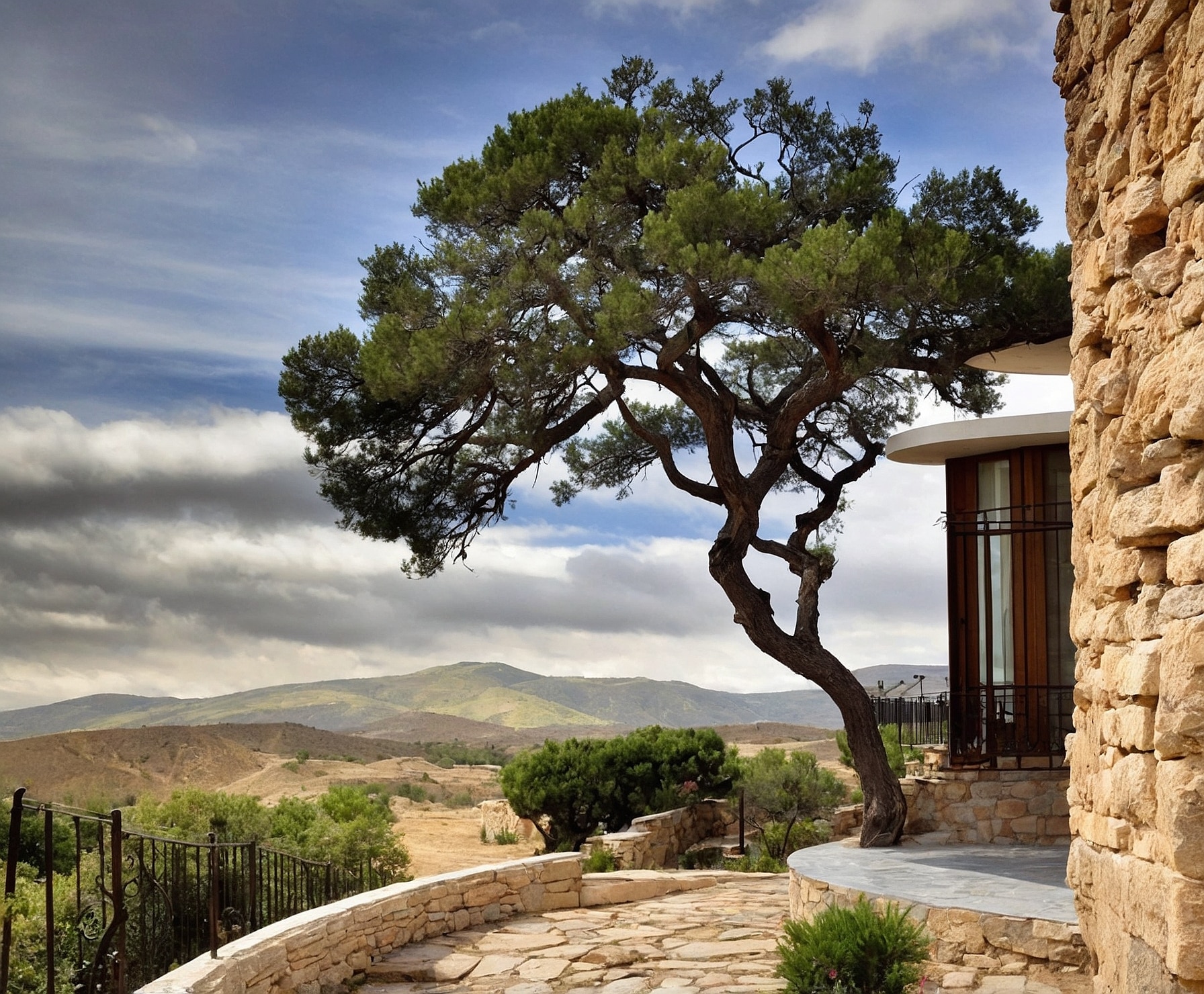 Refugio rural elegante en Toledo con naturaleza exuberante